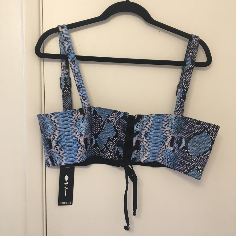 NWT Poster Grl Bossy Bloodline Plus Size Tank Top - Picture 2 of 4